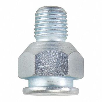 WESTWARD Grease Fitting 65 Deg Stl 1-5/16 L PK10, 52PA15