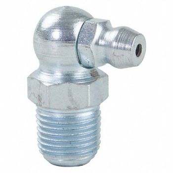 WESTWARD Grease Fitting 90 Deg Stl 31/32 L PK10, 52PA18