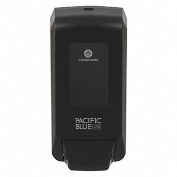 GEORGIA-PACIFIC Soap/Sanitizer Dispenser Black Plastic, 52PG16
