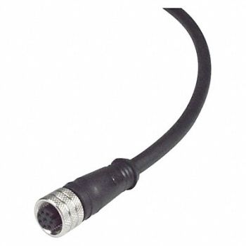 IFM Cordset 8 End 1 Pins Cable 5m L 2A Max, 52RR34