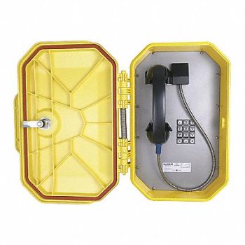GUARDIAN TELECOM INC. Hazardous Area Telephone Armored Cord, 52RU17