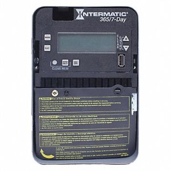 INTERMATIC Electronic Timer 7/365 Days 30A, 52RU44
