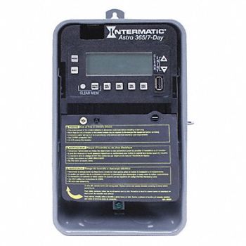 INTERMATIC Electronic Timer Astro 7/365 Days 30A, 52RU67