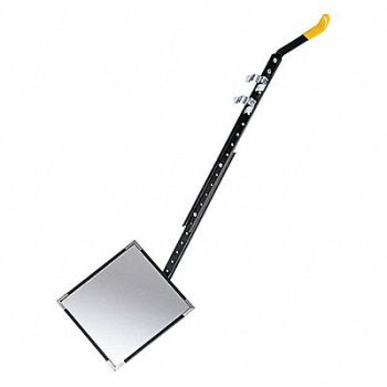 SEE ALL INDUSTRIES Inspection Mirror Standard Square Shape, 52RU85