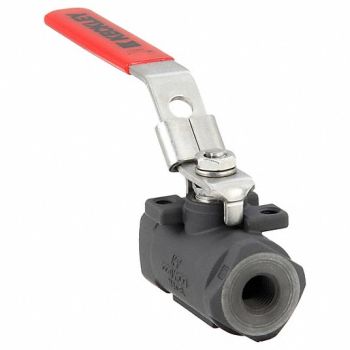KECKLEY Ball Valve 1/4 Size CS Full Port, 52RU87