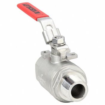 KECKLEY Ball Valve 1 Size 316 SS Full Port, 52RU98
