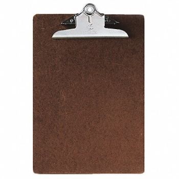 ABILITY ONE Clipboard Letter Size Hardboard Brown, 52RW48