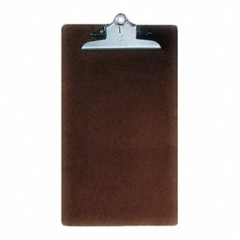 ABILITY ONE Clipboard Legal Size Hardboard Brown, 52RW51