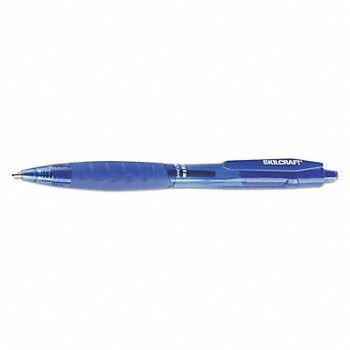 ABILITY ONE Ballpoint Pens Blue PK12, 52RW58