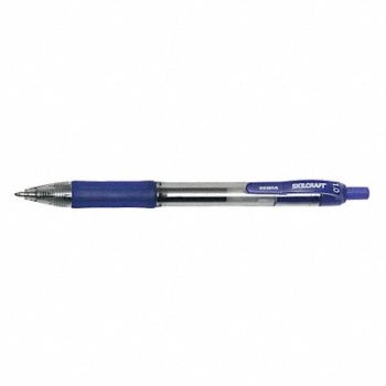 ABILITY ONE Ballpoint Pens Blue PK12, 52RW60