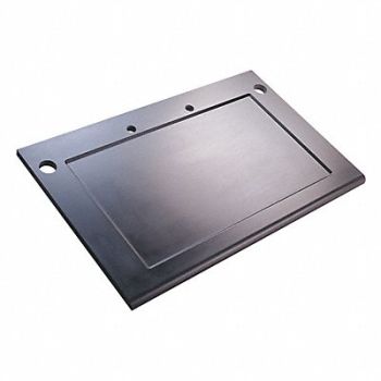 SPILLSTOPPER Dished Work Surface 1-1/4 Hx36 Lx48 W, 52RY62