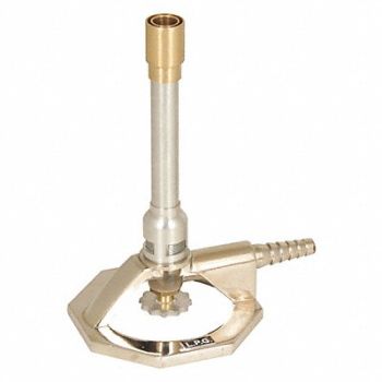 EISCO SCIENTIFIC Bunsen Burner Tirrill LP Fuel, 52TA12