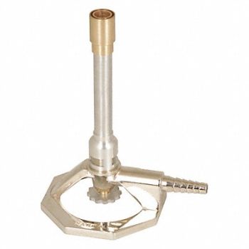 EISCO SCIENTIFIC Bunsen Burner Tirrill Natural Fuel, 52TA13