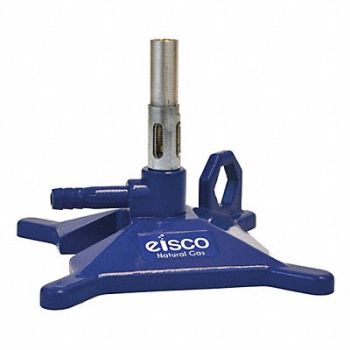 EISCO SCIENTIFIC No Tip Bunsen Burner Micro Natural Fuel, 52TA22