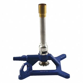 EISCO SCIENTIFIC No Tip Bunsen Burner Tirrill Iron, 52TA24