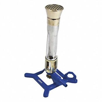 EISCO SCIENTIFIC No Tip Bunsen Burner Meker Natural Fuel, 52TA26