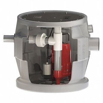 LIBERTY PUMPS 1 HP Sewage Ejector Max Head 50 ft, 52TW86