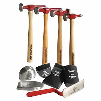 KEYSCO TOOLS Kit Hammer/Dolly Kit 23-1/4 Lx13-3/4 W, 52VH22
