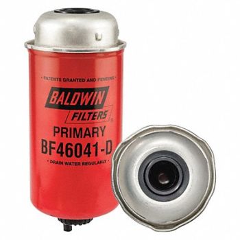 BALDWIN FILTERS Fuel/Water Separator 3-3/32 Height, 52VJ49