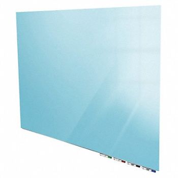 GHENT Dry Erase Board Magnetic Glass 72 W, 52VJ58