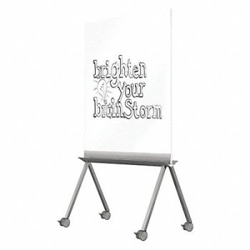 GHENT Dry Erase Brd Non-Magnetic Plastic 36 W, 52VJ68