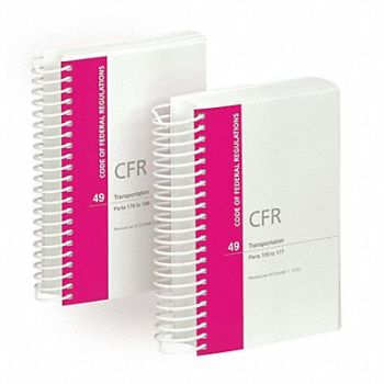 JJ KELLER Reference Book 49 CFR Parts 100 To 199, 52VN96