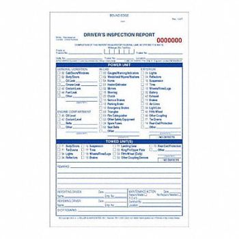 JJ KELLER Detailed Vehicle Inspection Report, 52VP09