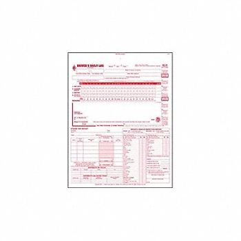 JJ KELLER Drivers Logbook 5 In 1 With Carbon, 52VP48