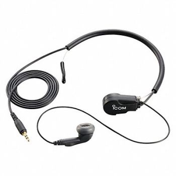 ICOM Earphone Black 24 Cord L, 52VX21