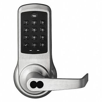 YALE NEXTOUCH Electronic Keyless Lock Push Button, 52WN46