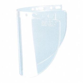 HONEYWELL FIBRE-METAL Faceshield Visor Clear Propionate, 52WN50