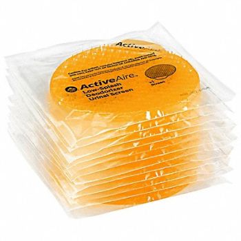 GEORGIA-PACIFIC K2059 Urinal Screen Round Orange 3.68 oz PK12, 52WP65