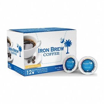 IRON BREW Coffee Cerrado Gold Caff Ground PK12, 52WR59