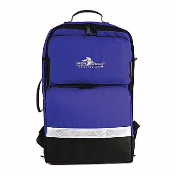 IRON DUCK Trauma Backpack Royal Blue 14 L 8 W, 52WT99