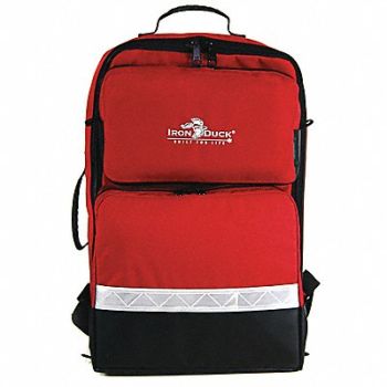 IRON DUCK Trauma Bag Red 14 L 8 W, 52WU01