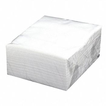 TOUGH GUY Dry Wipe 15 x 17 White PK5, 52WY21