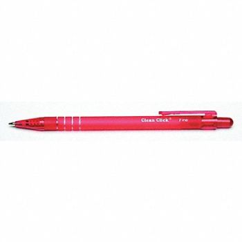 ABILITY ONE Ballpoint Pens 0.7mm Red PK12, 52WY77