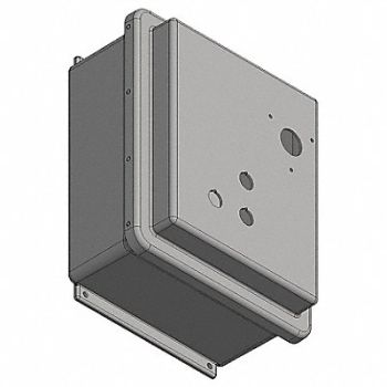HUBBELL-WIEGMANN Enclosure 12 H x 5 D x 10 W, 52XC49