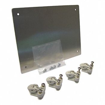 HUBBELL-WIEGMANN Swing Panel Kit 6.00 L 2.00 W Aluminum, 52XE52