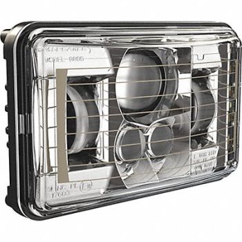 J.W. SPEAKER LowBeam Heated Headlight 782 lm Rectang, 52XE91