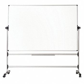 MASTERVISION Dry Erase Board 71 H 26-1/4 W, 52XG87