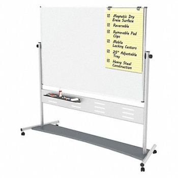 MASTERVISION Dry Erase Board 80 H 76 W, 52XG89
