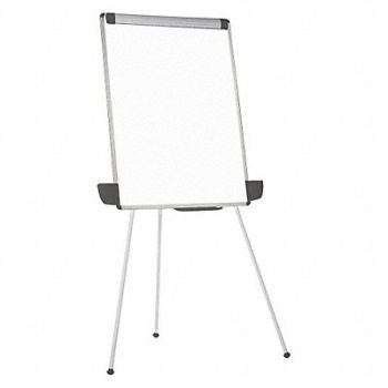MASTERVISION Dry Erase Board Easel 67 H 36 W, 52XG97