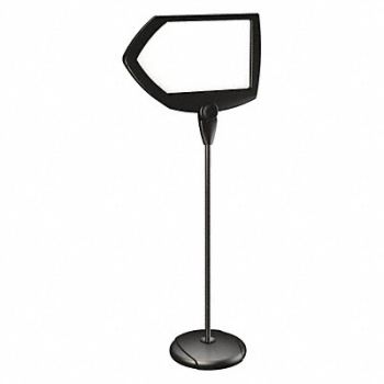 MASTERVISION Floor Stand Sign Holder 63 H, 52XH12