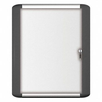 MASTERVISION Enclosed Bulletin Board 28 W 38-45/64 H, 52XH21