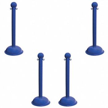MR. CHAIN Stanchion Post Dia 3 Blue PK4, 52YA60