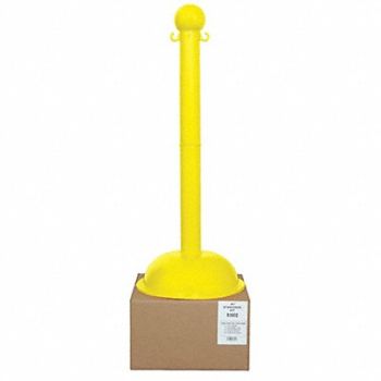 MR. CHAIN Stanchion Post Dia 3 Yellow, 52YA76