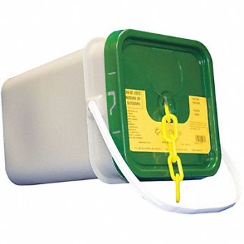MR. CHAIN Plastic Chain 2 120 ft L Yellow, 52YA87