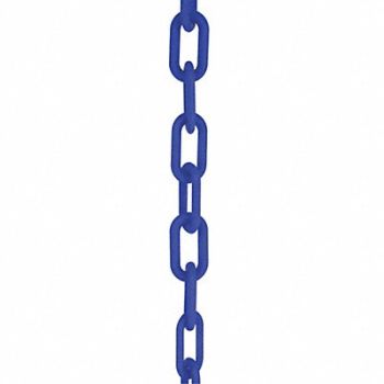 MR. CHAIN Plastic Chain 2 100 ft L Blue, 52YC05