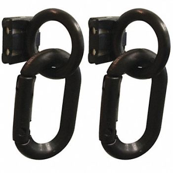 MR. CHAIN Carabiner Magnet Ring 3 Black PK6, 52YC07